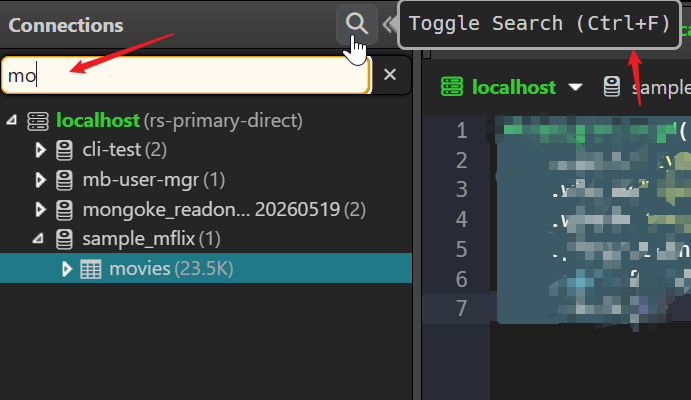 Connection Tree Search